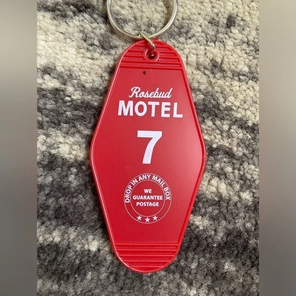 Schitt’s Creek Rosebud Motel Keychain